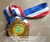 中山新徽學校2007年度優秀員工獎牌，金牌